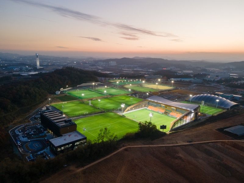 코리아풋볼파크 전경./사진제공=동부건설