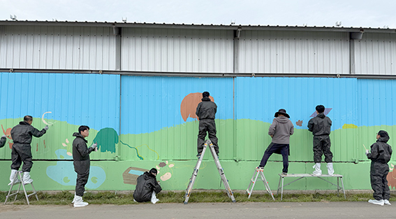 농협 강원본부, '축산환경 소독의 날' 행사 실시