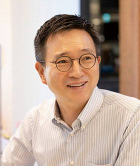 ▲ 윤건수 DSC인베스트먼트 대표