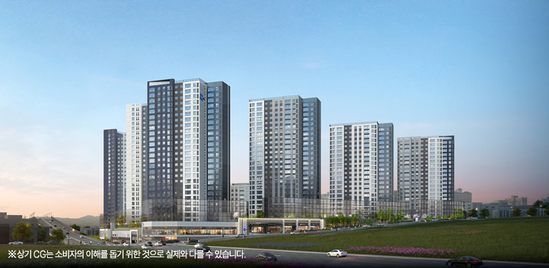 두산위브 트리니뷰 구명역 투시도./사진제공=두산건설