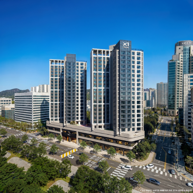 공덕역자이르네 반조감도./사진제공=자이S&D