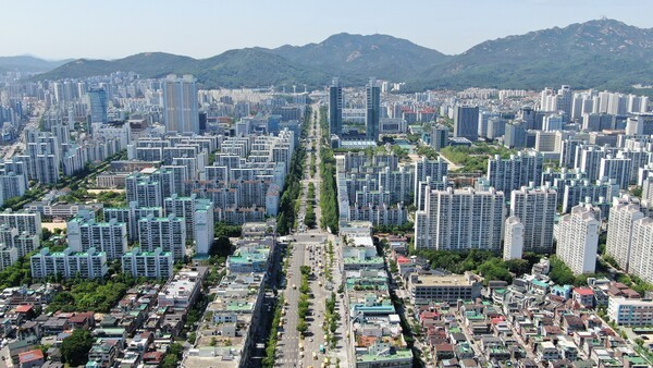 안양 평촌신도시 전경./사진=안양시