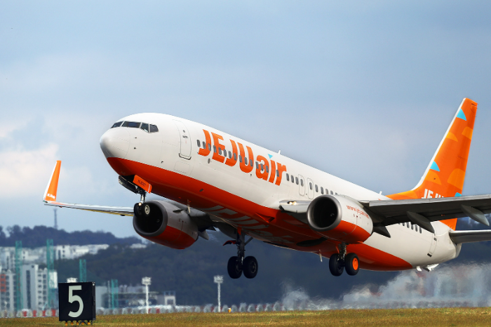 제주항공 B737-800 항공기. /사진제공=제주항공
