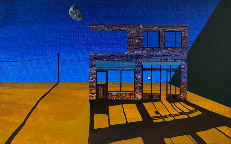 김정아 작 '기다림-바람2' 65x80cm 캔버스에 아크릴릭 2014