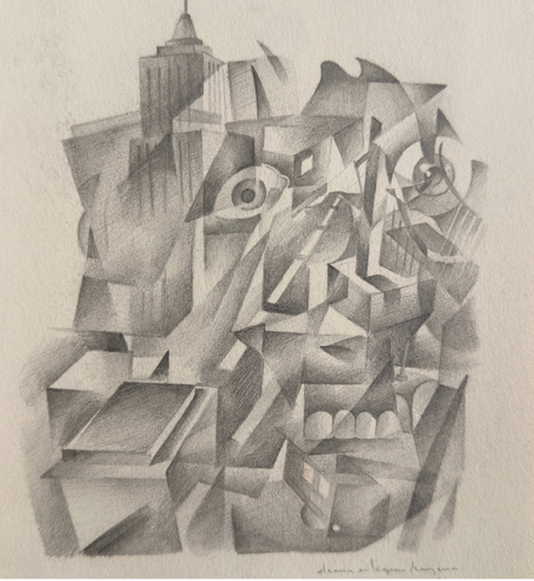 Miguel Ángel Iglesias 초기 드로잉 작품. 제공=Gallery Chang