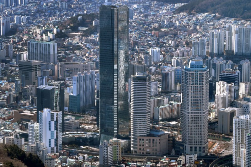 부산국제금융센터(BIFC) 전경
