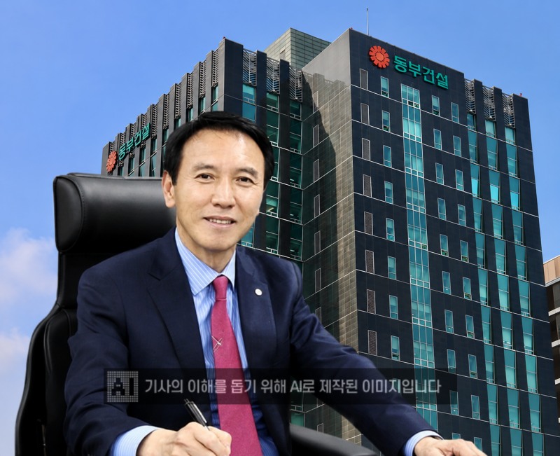윤진오 동부건설 대표이사./AI 합성 이미지