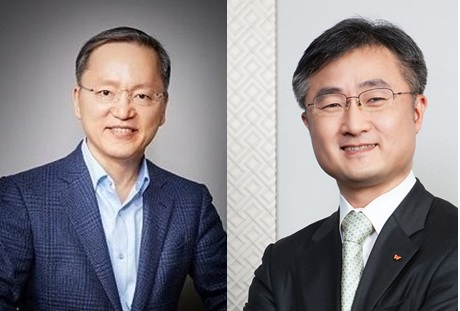 박학규 삼성전자 사장(왼쪽)과 송현종 SK하이닉스 사장