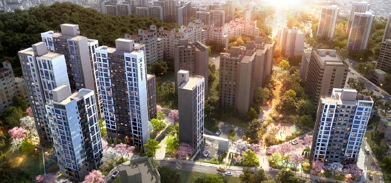 마포구 창전동46-1 일대 조감도./사진제공=쌍용건설