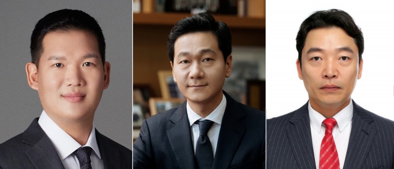 허윤홍 GS건설 대표이사·이승찬 계룡건설산업 대표이사·구찬우 대방건설 대표이사(사진 왼쪽부터)./사진제공=한국금융신문 DB
