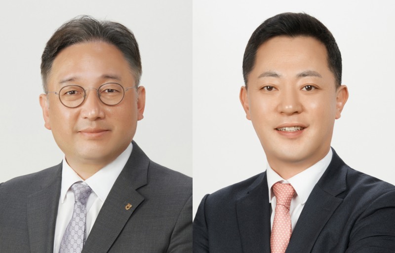 (왼쪽부터) NH투자증권 신재욱 대표이사 후보, 배광수 대표이사 후보 / 사진제공= NH투자증권(2026.06.12)