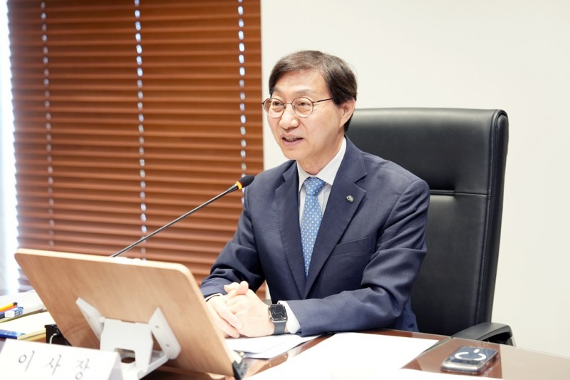 김성주 국민연금공단 이사장은 23일 온라인 기자설명회에서 주요사업 추진 성과와 하반기 추진방향에 관해 설명했다. / 사진제공= 국민연금공단(2026.06.23)