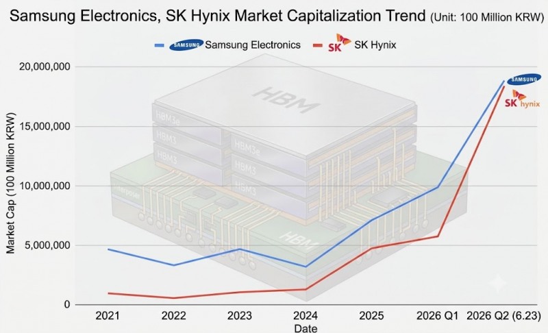 This chart, originally published by Korea Financial Times, has been reconstructed using generative AI.