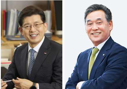 빈대인 BNK금융그룹 회장(왼쪽), 김기홍 JB금융그룹 회장 / 사진제공 = 각 사
