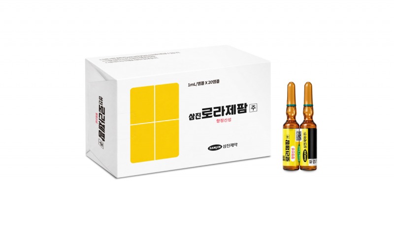 삼진로라제팜주 제품 사진. /사진=삼진제약