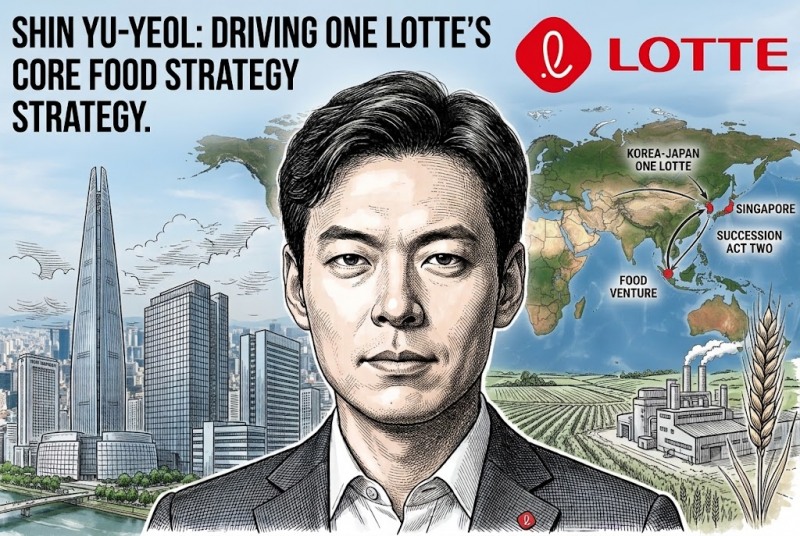 Shin Yu-yeol, Head of the Future Growth Office at Lotte Corporation and CEO of Lotte Biologics (Executive Vice President) / Created using generative AI