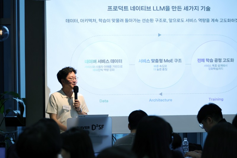 이기창 네이버클라우드 하이퍼스케일 AI모델 이사. /사진=네이버