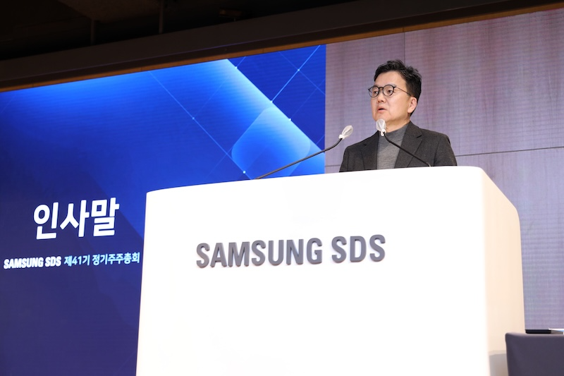 이준희 삼성SDS 대표이사. /사진=삼성SDS