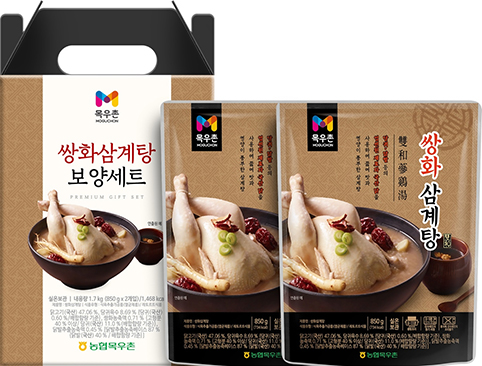 농협목우촌, 프리미엄 간편식 '쌍화삼계탕' 출시…무더위 보양식 겨냥