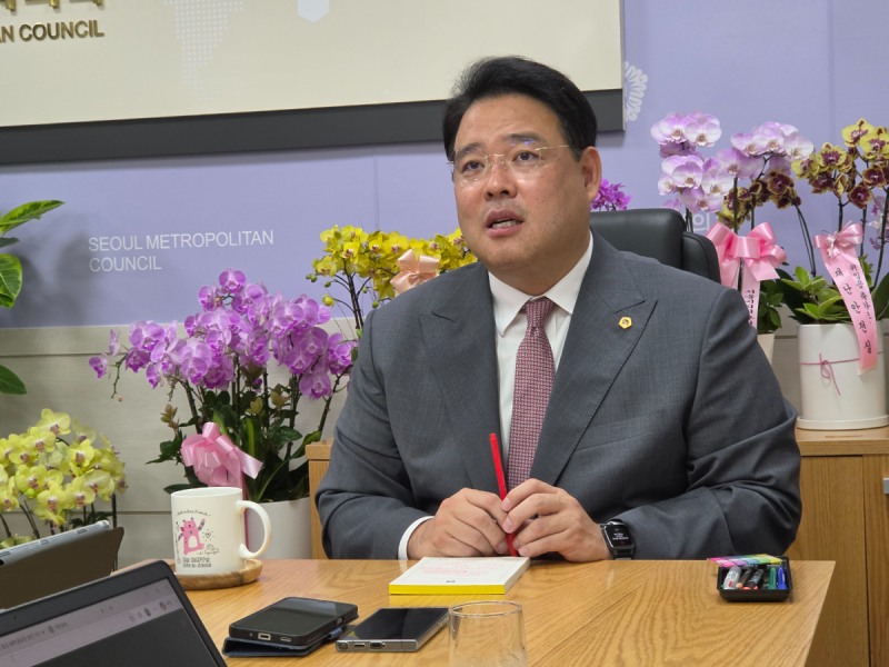 이성배 서울시의회 부의장(국민의힘). /사진=조범형 기자