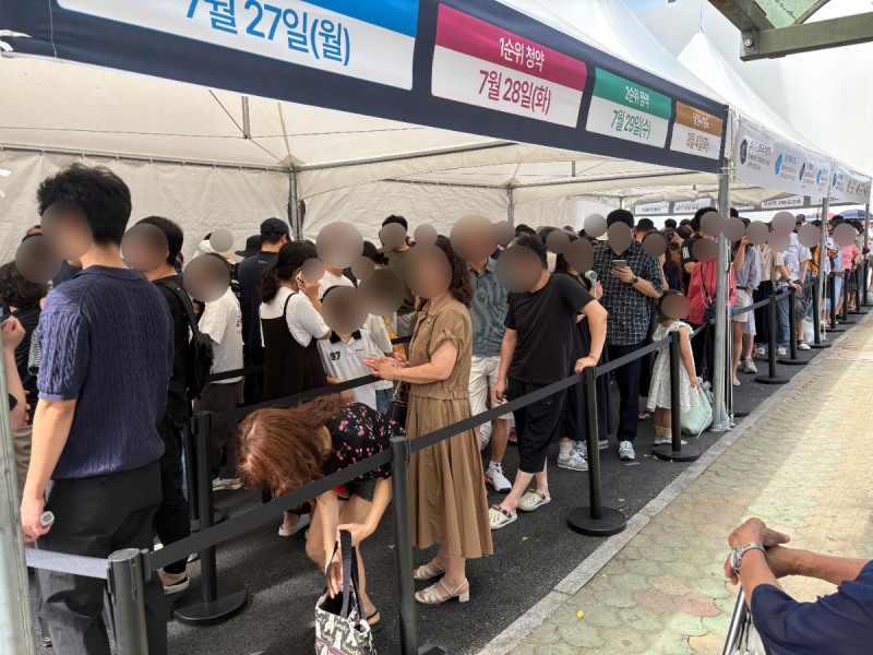 창원 한신더휴 메가센텀 견본주택 현장. /사진제공=한신공영