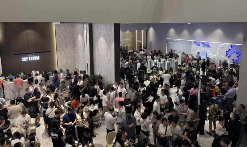 '센트레빌 아스테리움 거제' 견본주택 내부 전경. /사진제공=동부건설