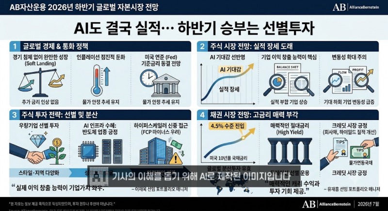 AI도 결국 실적…AB자산운용 "하반기 승부는 선별투자"