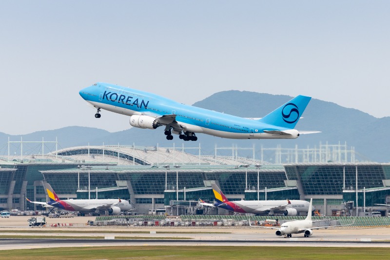 대한항공 B747-8i 항공기. /사진=대한항공