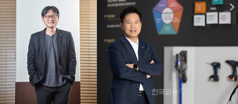 최문호(왼쪽), 김장우 에코프로비엠 각자대표. / 사진=에코프로비엠