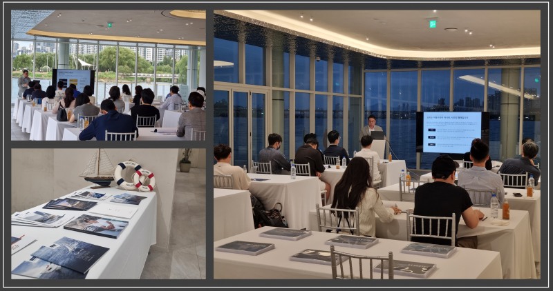 현대요트가 지난달 28일 서울 반포 더리버 마리나에서 ‘요트 디스커버리 나이트’ 행사를 개최했다. ⓒ 현대요트