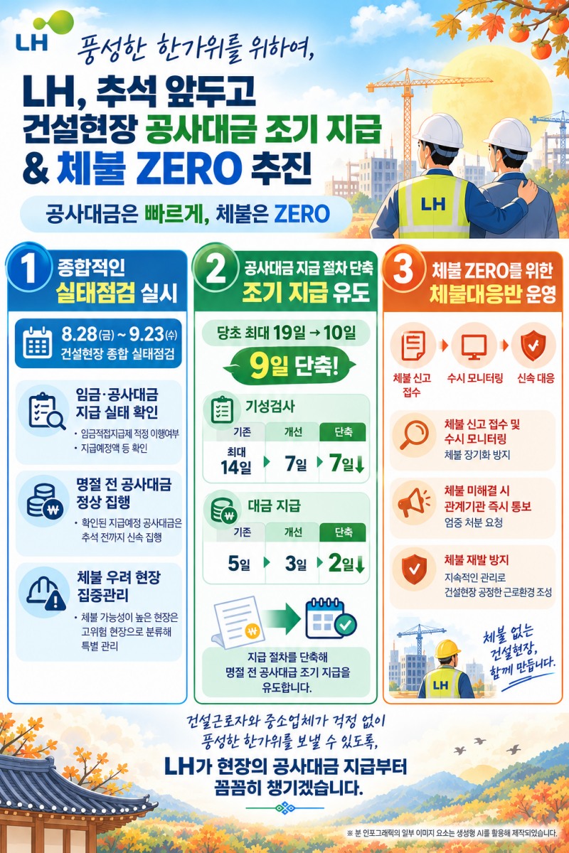체불 근절 관련 인포그래픽. /자료제공=LH