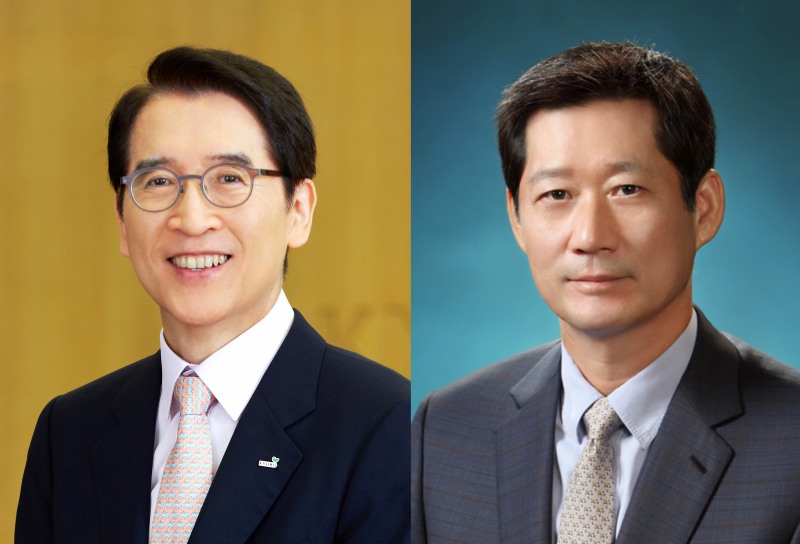 신창재 교보생명 회장(왼쪽), 정몽윤 현대해상 회장(오른쪽)./사진=각 사
