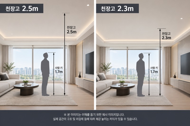 천장고 관련 참고 이미지. /사진제공=포스코이앤씨