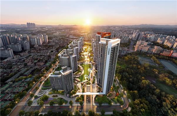 아이파크 대곡 센트로브(CENTROVE) 조감도. /사진제공=IPARK현대산업개발