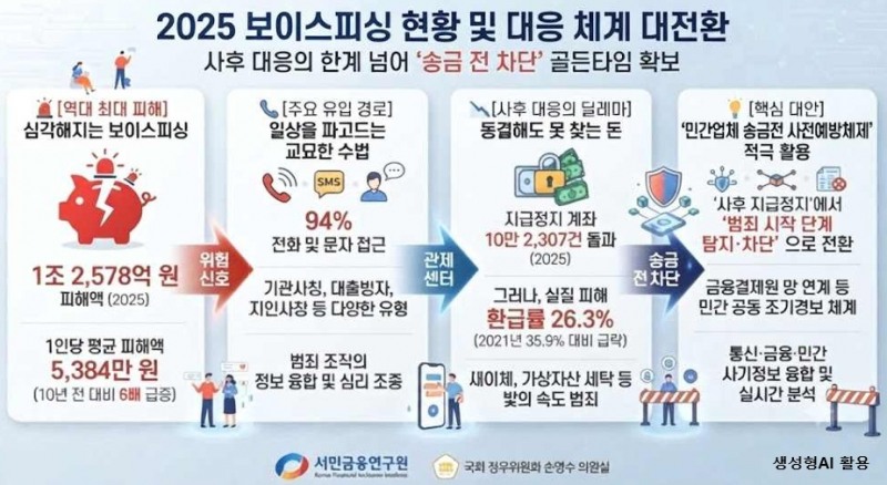 "돈 빠져나간 뒤 동결해봤자…" 보이스피싱 1조2578억 역대 최대