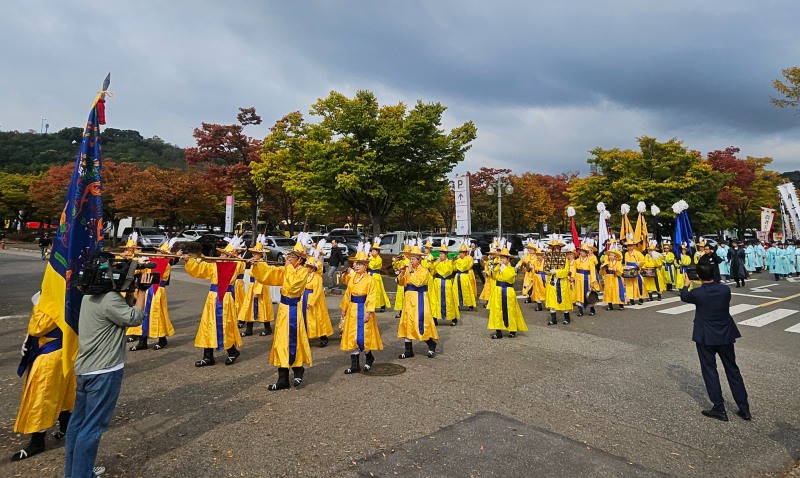 마포나루새우젓 축제 퍼레이드./사진=주현태 기자