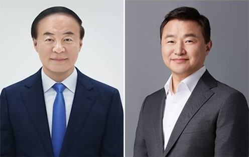 ▲ 전영현 DS부문장 부회장(왼쪽)과 삼성전자 노태문 DX부문장 사장