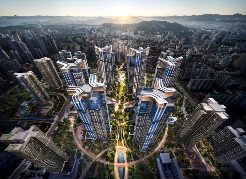 디에이치 목동 에세르 조감도. /사진제공=현대건설