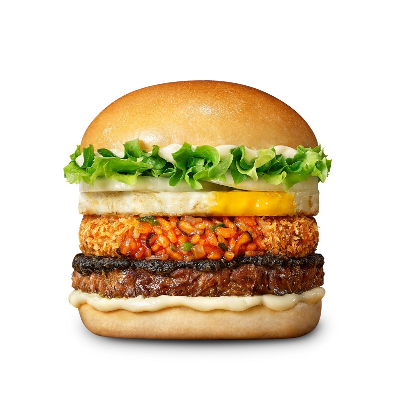 노브랜드 비빔밥 버거. /사진=신세계푸드