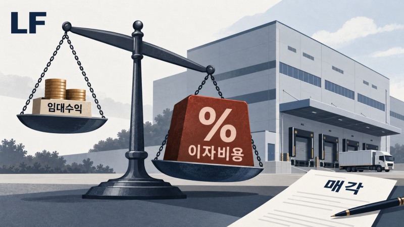 LF의 종속회사 코크렙안양이 안양물류센터를 2700억원에 매각한다. /사진=생성형AI