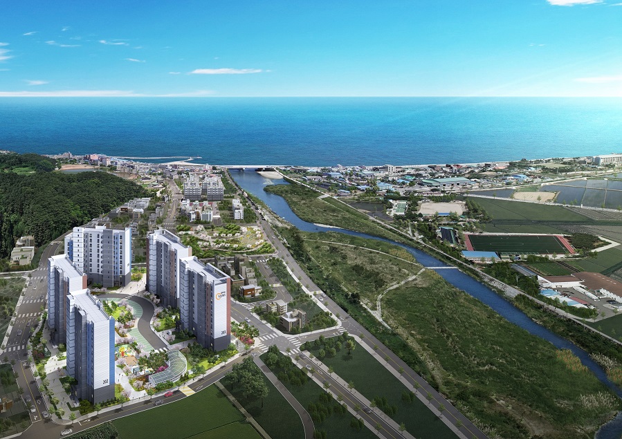 △‘양양 우미린 디오션’조감도 /사진제공=우미건설