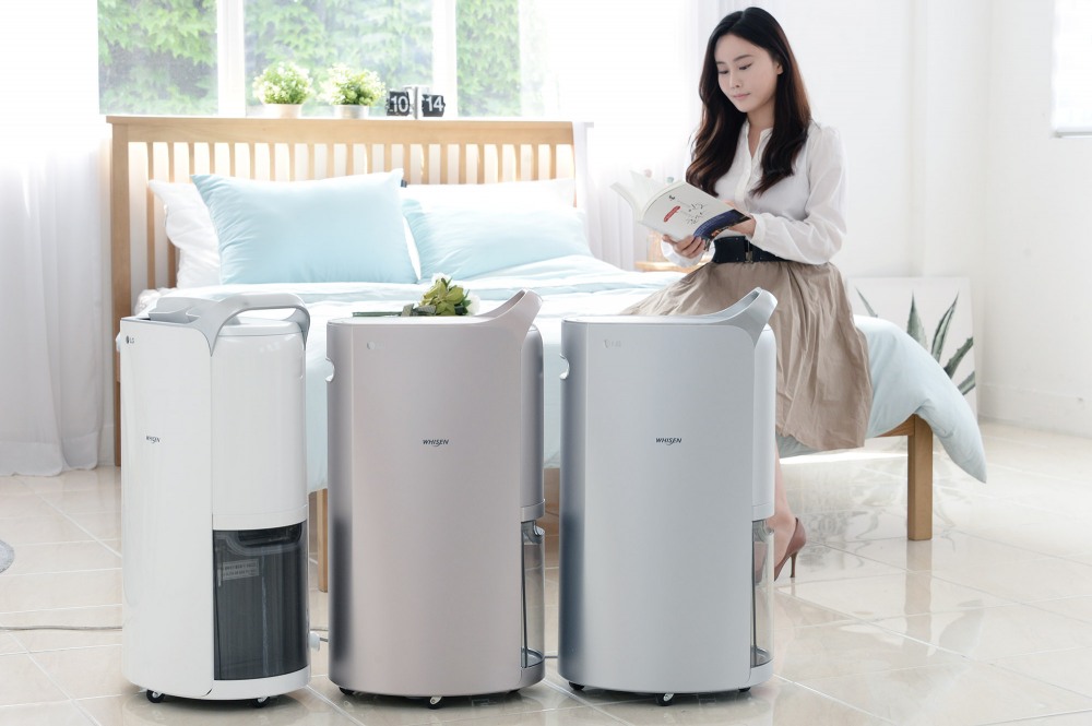 △휘센 듀얼 인버터 제습기 /사진제공=LG전자