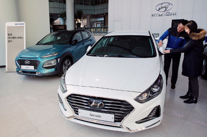 7일 현대자동차가 전 차종에 대해 신차 구매 시 제공 받은 포인트로 차량 외관 손상을 수리 받을 수 있는 ‘현대 바디케어 서비스’를 실시한다. 사진=현대자동차.