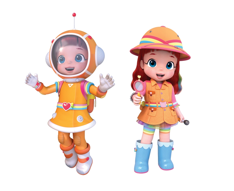 △우주비행사와 탐험가로 변신한 레인보우 루비 / 사진=CJ E&M