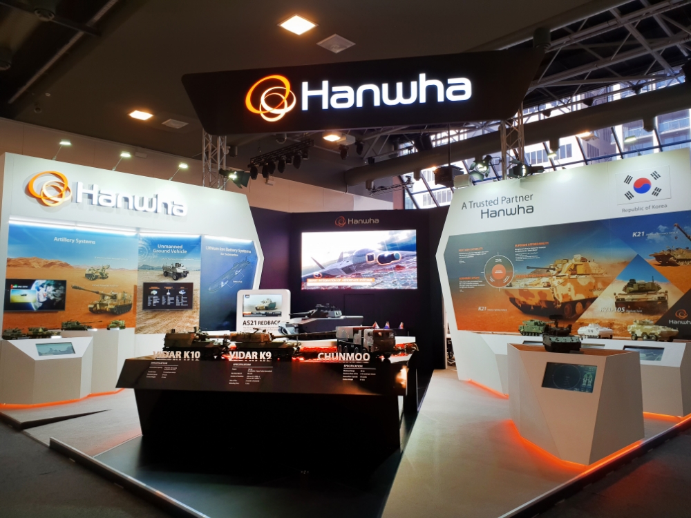 △한화 전시부스 / 사진=한화그룹