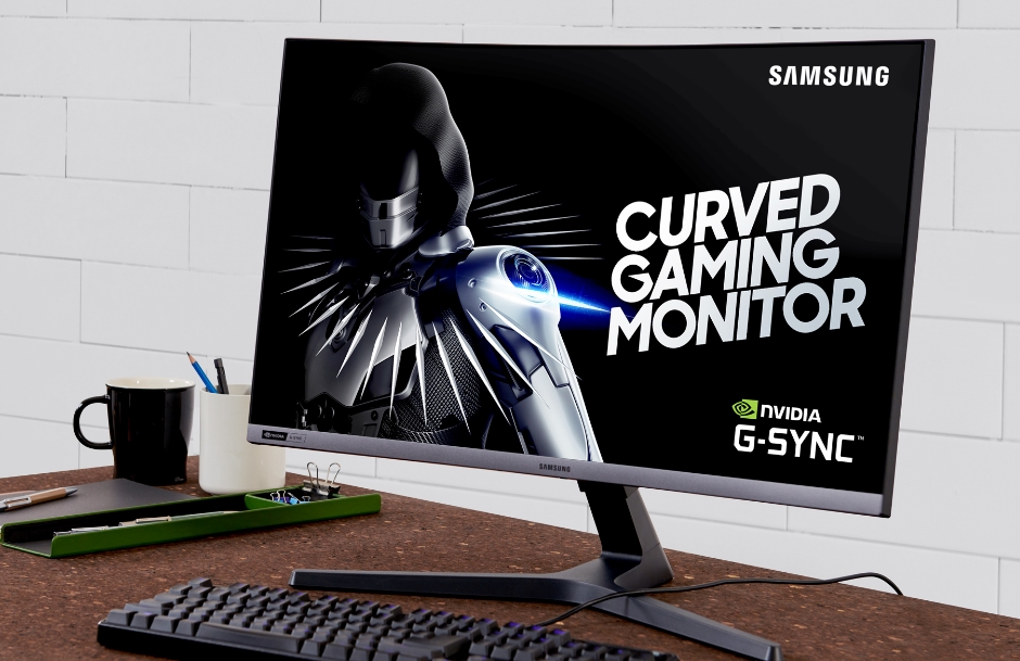 △삼성전자가 올해 하반기에 출시할 커브드 게이밍 모니터 신제품의 모습/사진=삼성전자