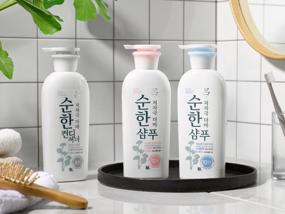 아모레퍼시픽, '순한' 더마 샴푸·컨디셔너 리뉴얼 출시