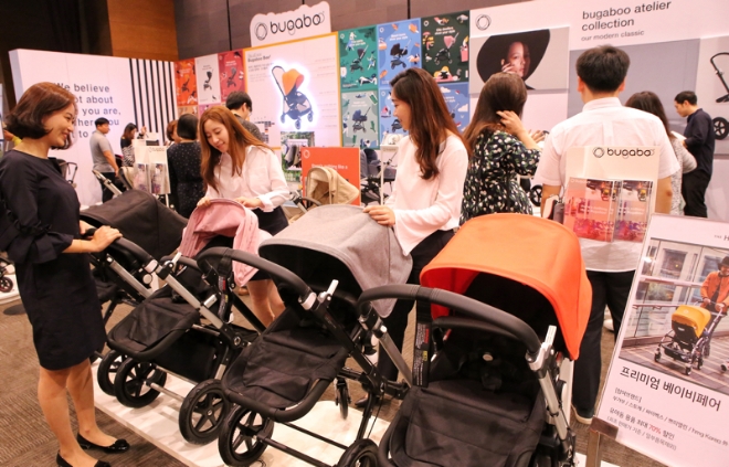 지난해 프리미엄 베이비페어 모습. /사진=현대백화점그룹.