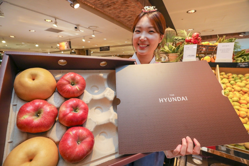 현대백화점, 명절 선물세트 '친환경 포장재'로 바꾼다