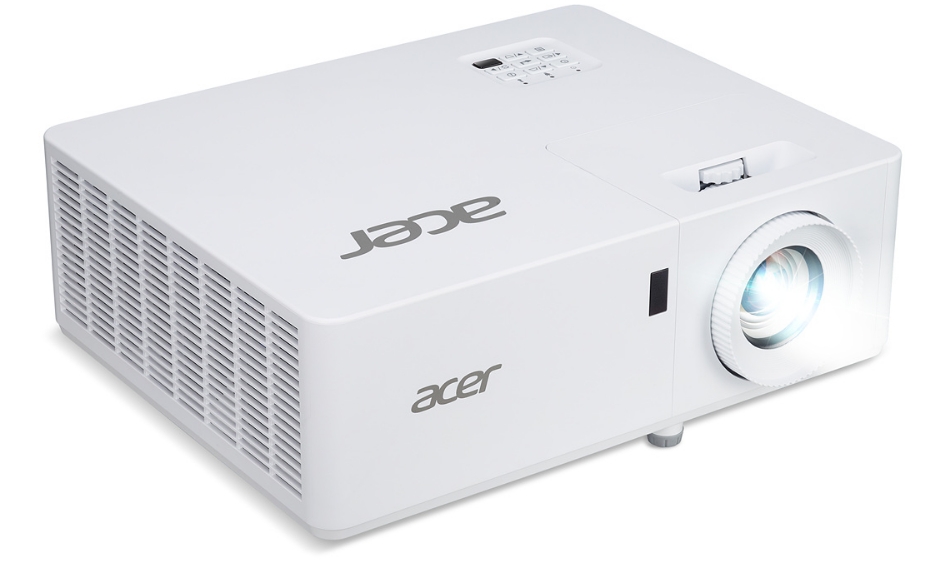 △에이서의 레이저 프로젝터 시리즈 PL1 시리즈 기기의 모습(PL1520i)/사진=오승혁 기자(자료 편집)